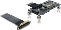 DELOCK 64357 - Riser Karte, PCIe 3.0 x4 > M.2 Key M, 10 cm