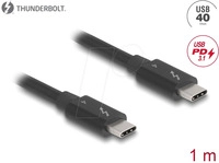 DELOCK 81249 - Daten-/Ladekabel USBC-Stecker > Type-C schwarz 1,0m