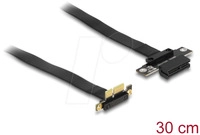 DELOCK 88023 - Riser Karte, PCIe x1 > PCIe x1, 30 cm Kabel