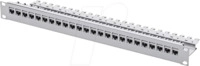 TG 100007021 - 19" Modultr&auml;ger, 1 HE mit 24 AMJ-SL Kupplungen