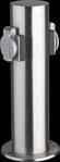 HEIT 35103 - Energieverteiler, 2-fach, Edelstahl, 230 V