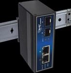 ALLNET SGI8004P - Switch, 4-Port, Gigabit Ethernet, SFP, PoE+