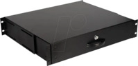 ROLINE 26210269 - 19" Tastatureinschub, 2 HE, abschlie&szlig;bar, schwarz