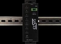 EXSYS EX1537HMVS - USB 3.0 7-Port Industrie-Hub, Managed, 15 kV ESD