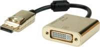 ROLINE 12033175 - DisplayPort Adapter, DP Stecker auf DVI Buchse