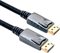 ROLINE 11045882 - DisplayPort 1.2 Kabel, 4K 60 Hz, 3,0 m