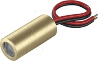 PICO 70104011 - Linien Lasermodul, rot, 90&deg;, 650 nm,3-12 VDC, 9x20 mm, Klasse 1