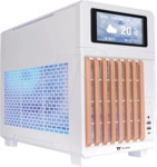 TT TR200 WS WH - Thermaltake TR200 WS Snow White mATX PC Geh&auml;use