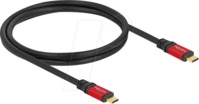 DELOCK 80090 - USB 5 Gb/s Kabel, USB-C, PD 3.0, 100 W, 1 m