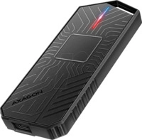 AXG EEM2-GAM - Externes M.2 SATA / NVMe SSD Geh&auml;use, USB 3.1