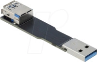 DELOCK 67420 - Adapter USB 10 Gbps USB Typ-A Buchse > A-Stecker, gerade