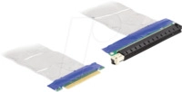DELOCK 88046 - Riser Karte, PCIe x8 > PCIe x16, 20 cm Kabel