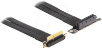 DELOCK 88045 - Riser Karte, PCIe x4 90&deg; > PCIe x4 90&deg;, 60 cm Kabel
