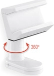 MATR NVZ4WL - USB Hub- & Steckdosenleistenhalter, 360&deg;, 40 - 70 mm