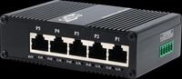 EXSYS 62030MPOE - Switch, 5-Port, Gigabit Ethernet, PoE+, Industrial