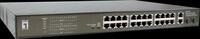 LEVELONE FGP2831 - Switch, 28-Port, Fast Ethernet, SFP, PoE+