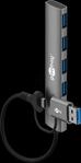 GOOBAY 79149 - USB 5 Gb/s, 4 Port USB-C/A Hub, 4x USB-A