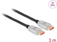 DELOCK 87042 - DisplayPort 1.4 Kabel, 8K @ 60 Hz, 3 m