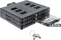 DELOCK 47142 - 5.25" Wechselrahmen f&uuml;r 6 x 2.5" SATA oder SAS HDD / SSD mit Sch