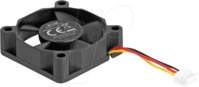 DELOCK 67338 - Axiall&uuml;fter 12 V DC, 35 x 35 x 10 mm schwarz