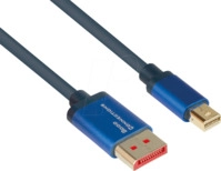 GC 4824-SF020B - DP1.4 Stecker auf Mini DP 1.4, Flex, 8K@60 Hz 2,0 m