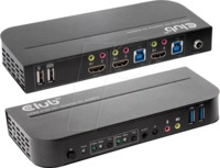 C3D CSV-1382 - 2-Port KVM Switch, HDMI, USB, Audio