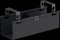 MYW HZ57-1L - Kabelmanager Untertischmontage, festmontage, Stoffkorb, 40 cm