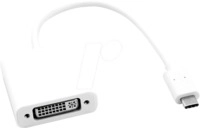ROLINE 12033205 - Adapter USB-C > DVI St./Bu., 0,1 m