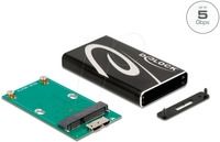 DELOCK 42006 - Externes mSATA SSD Geh&auml;use, USB 3.0