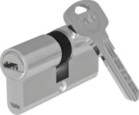 YE 10723540001 - Doppelzylinder 1000, NGF, 35/40, Nickel satiniert