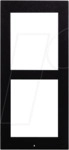 2N 9155022B - Frontblende f&uuml;r 2N Aufputzrahmen, schwarz, 2-fach