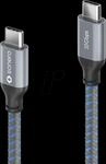 SON SPC-U330-010 - USB 10 Gb/s Kabel, C Stecker, 4K 60 Hz, 100 W, 1,0 m