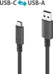 PURE PI6100-005 - USB 10 Gb/s Kabel, PI6100, A Stecker auf C Stecker, 0,5 m
