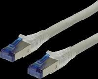 ROLINE 21150872 - Patchkabel Cat.6a S/FTP PiMF grau 50 m