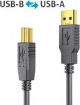 PURE DS2000-100 - Aktives USB 2.0-Kabel, A-Stecker > B-Stecker, 10 m
