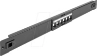 DELOCK 66820 - 19" Keystone Patchpanel 6 Port werkzeugfrei