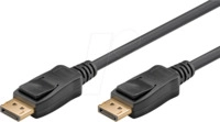 GOOBAY 74757 - Displayport 2.X Kabel, 10K 60Hz, 3,0 m