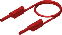 MVL SWS-200/1 RT - Messleitung, 2 mm, 2,0 m, rot, gesichert, stapelbar