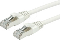 ROLINE 21150851 - Patchkabel, Cat.7 Rohkabel, S/FTP, grau, 1 m