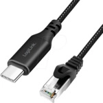 LOGILINK CU0414 - Netzwerkadapter, Kabel, USB 3.2 Typ-C, Gigabit Ethernet, 5 m