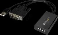 ST DVI2DP2 - DVI Adapter, DVI Stecker auf DP Buchse