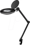 GB 65575 - Lupenleuchte, LED, &Oslash; 125 mm Echtglaslinse, 3 Dioptrien, schwarz