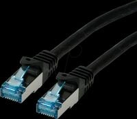 ROLINE 21152853 - Patchkabel Cat.6a S/FTP PiMF schwarz 3 m