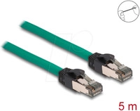 DELOCK 80123 - Patchkabel, Cat.5e, PROFINET, SF/UTP, gr&uuml;n, 5 m