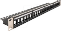 DELOCK 66865 - 19" Keystone Patchpanel 24 Port