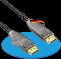SON X-AOC350-100 - Glasfaser DisplayPort 1.4 Kabel, 8K 60 Hz, 10 m