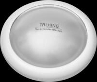 TFA 60256554 - Sprechender Funkwecker mit Zeitansage TALK 2