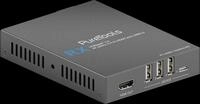 PT-HDBT1020HU-RX - HDBaseT Receiver, HDMI, 4x USB 2.0, 4K 60 Hz 80/100 m