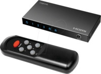 LOGILINK HD0062 - HDMI-Switch, 3x1-Port, 4K/60 Hz, HDR