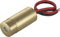 PICO 70103984 - Punkt Lasermodul, rot, 650 nm,3 V DC, 9x20 mm, Klasse 2